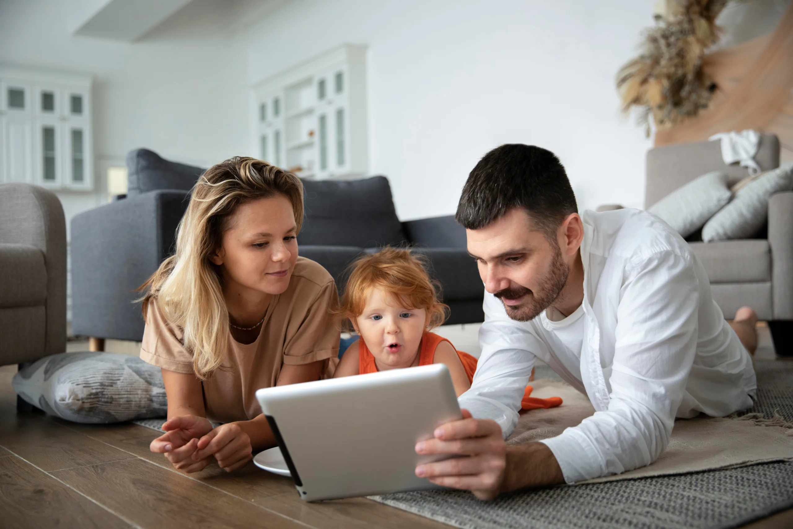 Happy family representing financial planning and long-term wealth building with the compound interest calculator.